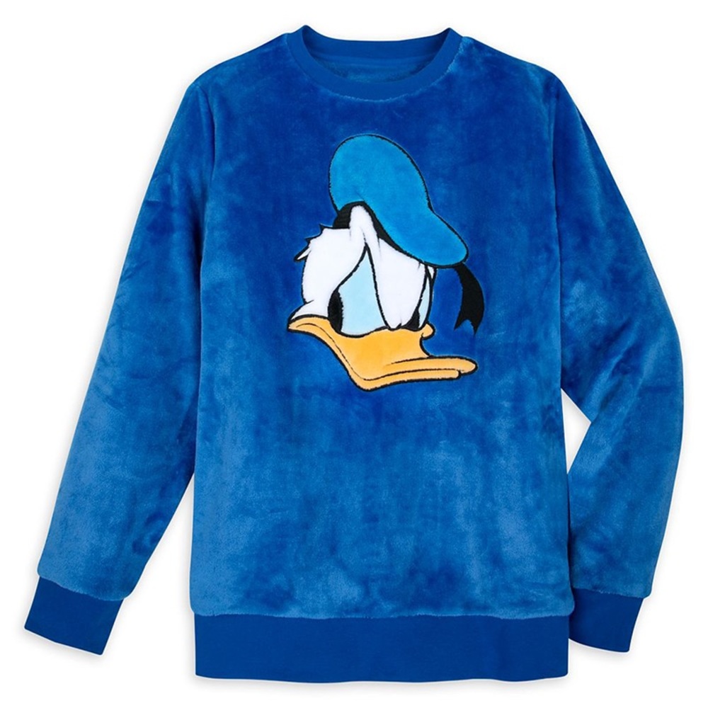 Fuzzy Donald Duck sweatshirt
